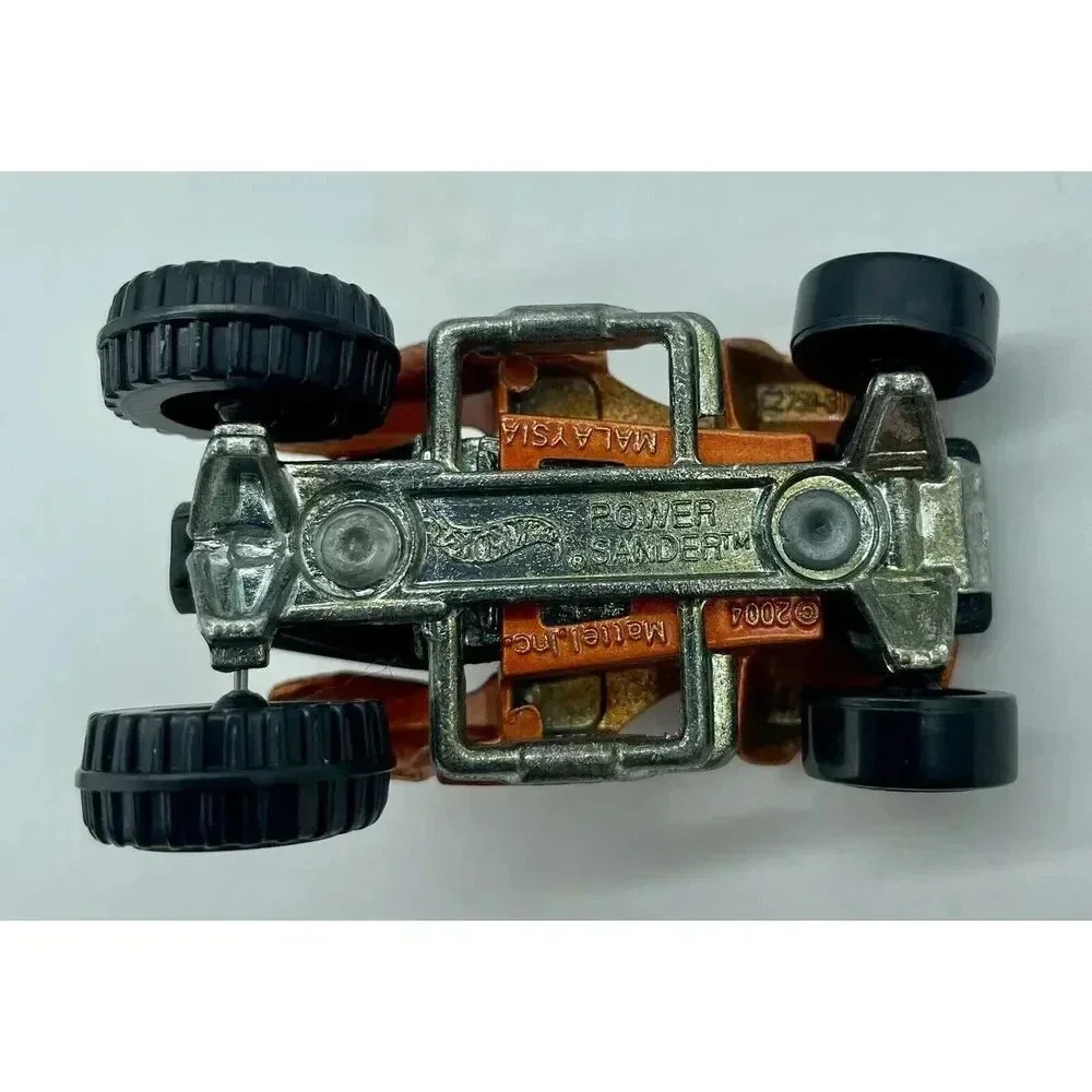 Hot Wheels Power Sander Vintage‎ 2004 Orange & Black 2 Inches Long